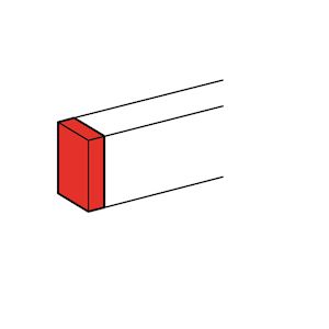 EMBOUT ALU 105X50