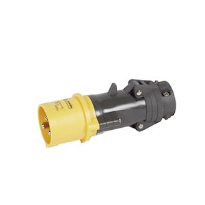 FICHE D 16A 2P+T 110V PLAST 44