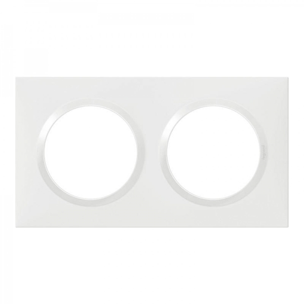 PLAQUE 2P BLANC