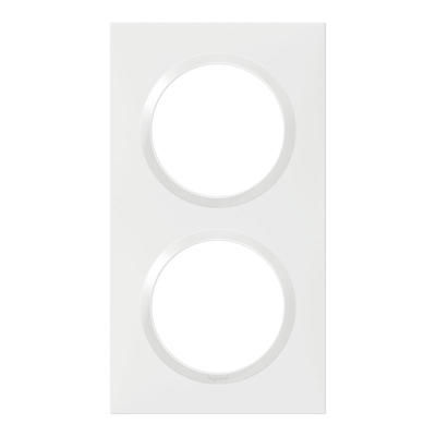 PLAQUE 2P BLANC