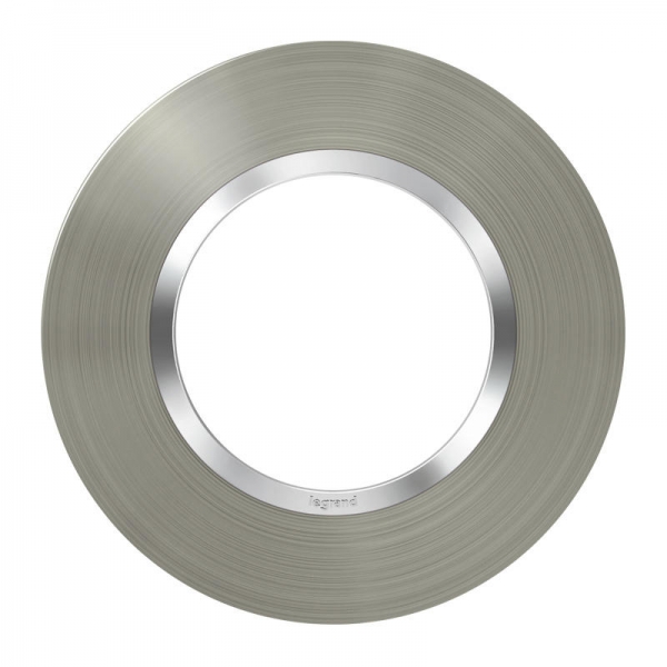 PLAQUE 1P DECO STYLE INOX