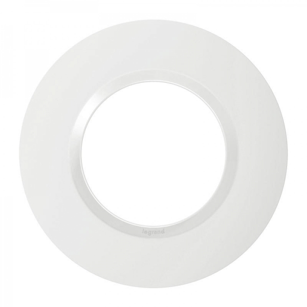 PLAQUE 1P DECO BLANC