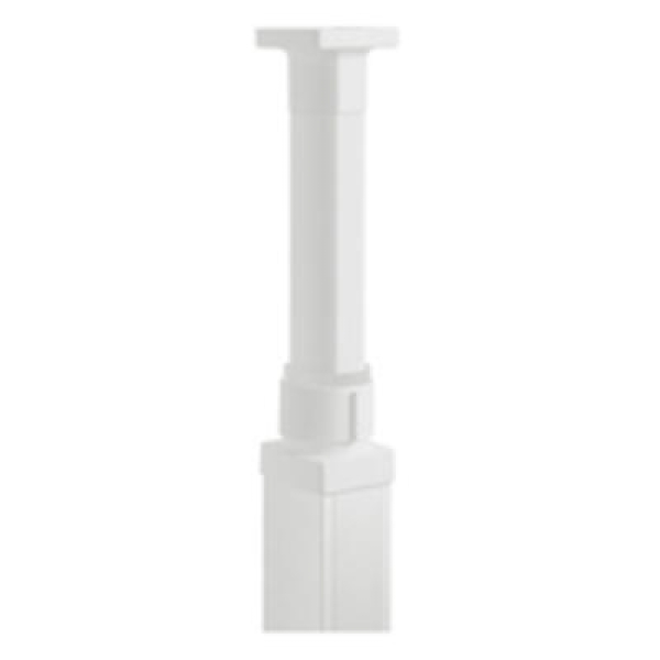 KIT FINITION PERCHE PVC BLANC