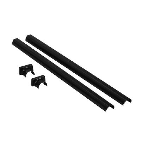 KIT FINITION PERCHE PVC NOIR