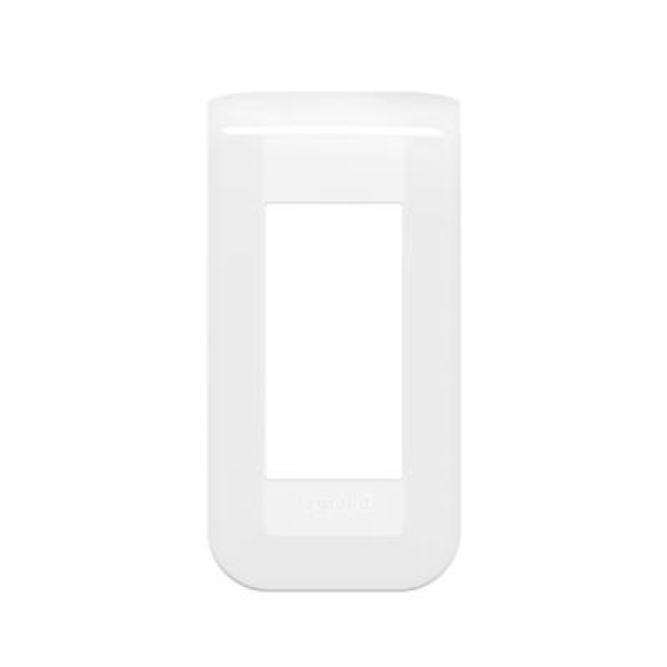 PLAQUE 1M 1/2 POSTE BLANC