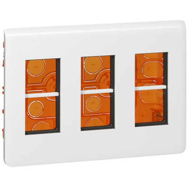 POSTE ENCASTRE 3X4 MODULES BLC