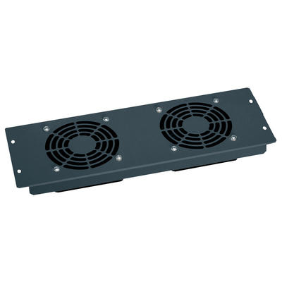 PLAQUE 19' 3U 2 VENTILATEURS