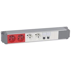 NR 2X2PC+2X2PC DET+2XRJ45C6FTP
