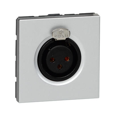PRMOSAIC XLR FEMELLE ALU