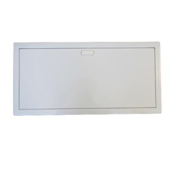 PORTE METAL 3RANG BLANC