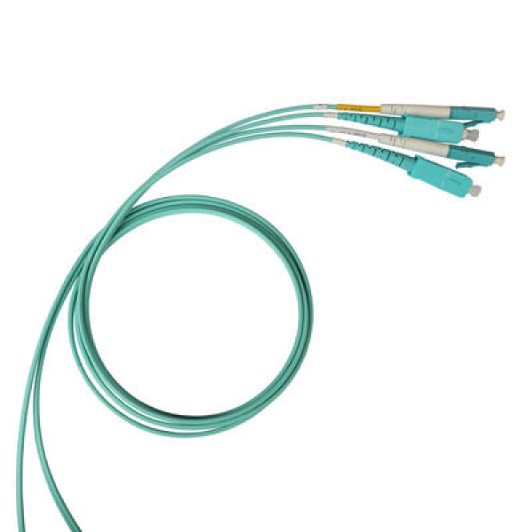 CORD DUPLEX LC/SC OM4 1M COLS