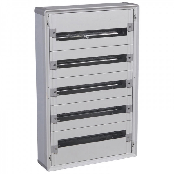 Coffret distribution isolant XL³ 160 - tout modulesulaire - 5 ra