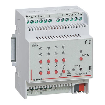 KNX OUVRANTS CTRL 4 S, 6A 230V