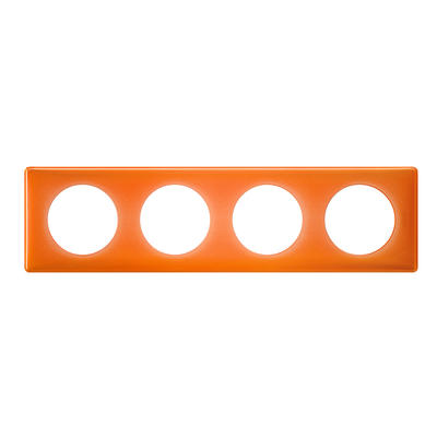 PLAQUE 4P ORANGE 70S
