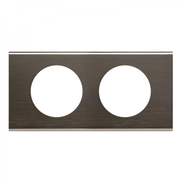 PLAQUE 2P BLACK NICKEL