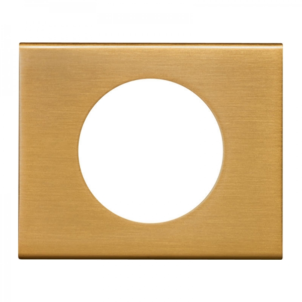 Plaque Céliane - Matières - 1 poste - Bronze Doré