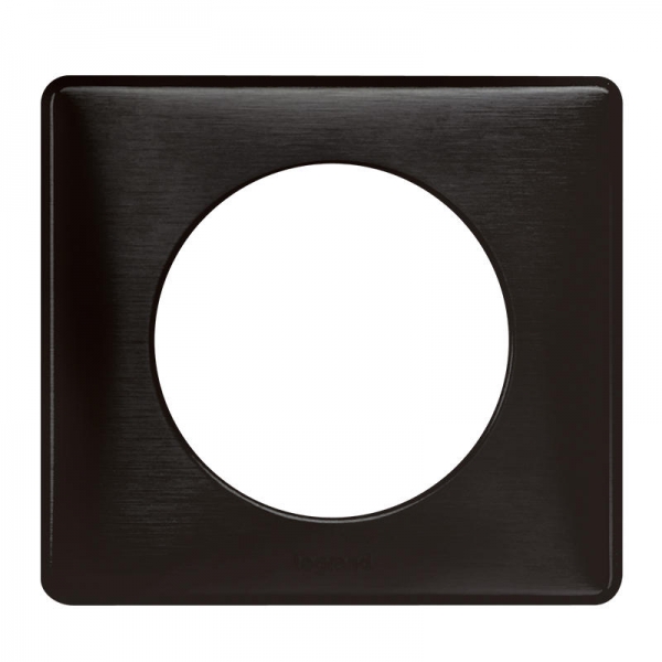 PLAQUE METAL 1P CARBONE NEW