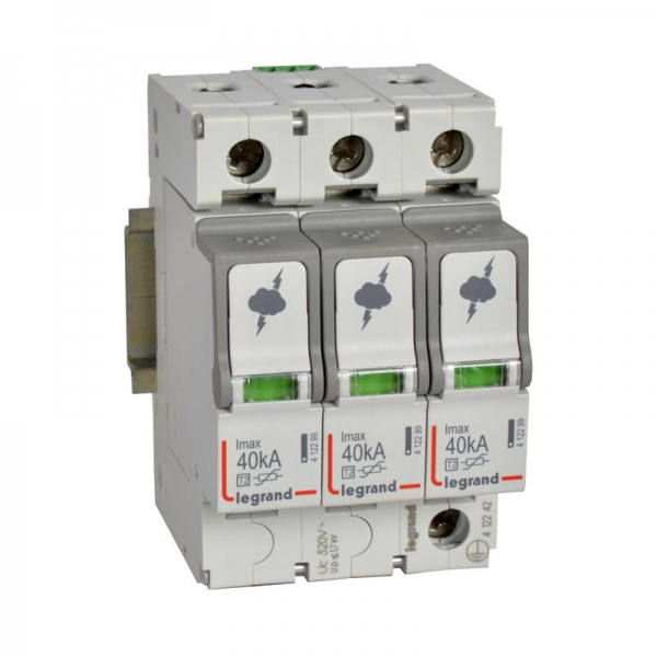 PARAFOUDRE T2 40KA 3P +SD