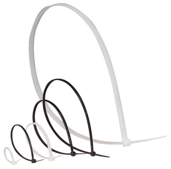 Collier Colring - dent int polyamide 6/6 - l 2,4 - L 180 - Noir
