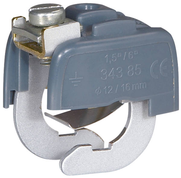 Connecteur de liaison équipotentielle - Ø mini 18 mm - Ø maxi 22