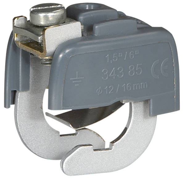 Connecteur de liaison équipotentielle - Ø mini 28 mm - Ø maxi 32
