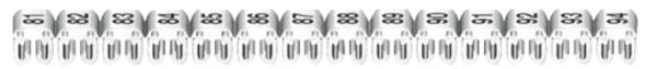 REPERE 81 A 100 1,5/2,5MM2