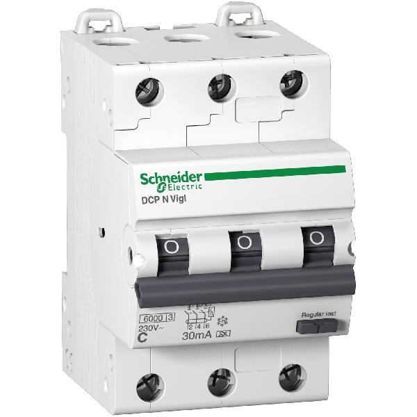 DISJ DIFérentiel DCP N Vigi - 3P - 32A - 30mA classe A - C