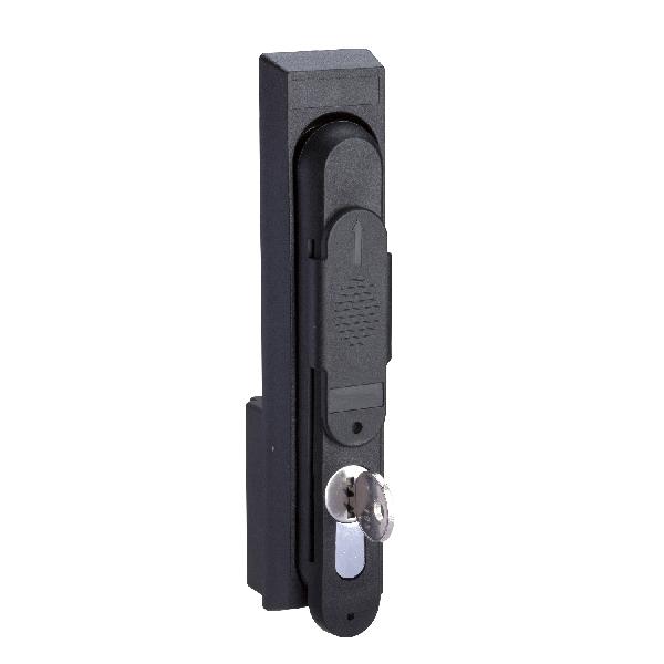Verrou à poignée rétractable avec insert carré 7 mm