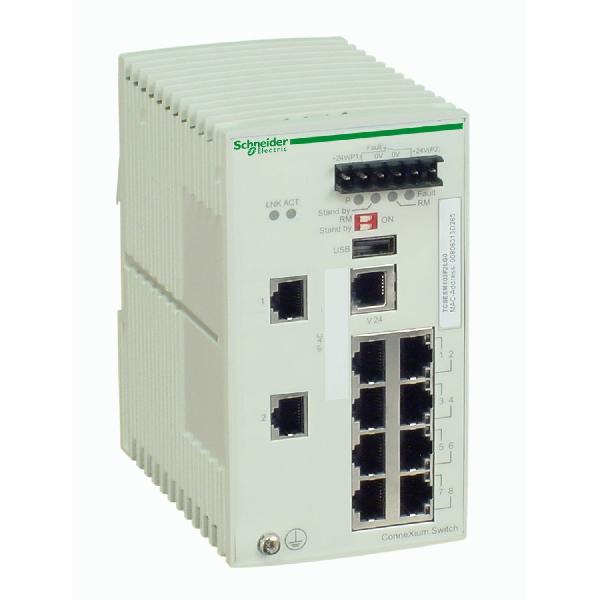 SWITCH ETH ESM 8TX+2FX