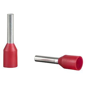 Embout moyen 10mm² rouge DIN