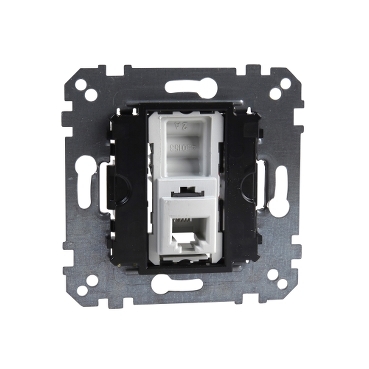 Méca RJ11/RJ12 4 contacts