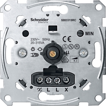 Méca variateur rotatif charge