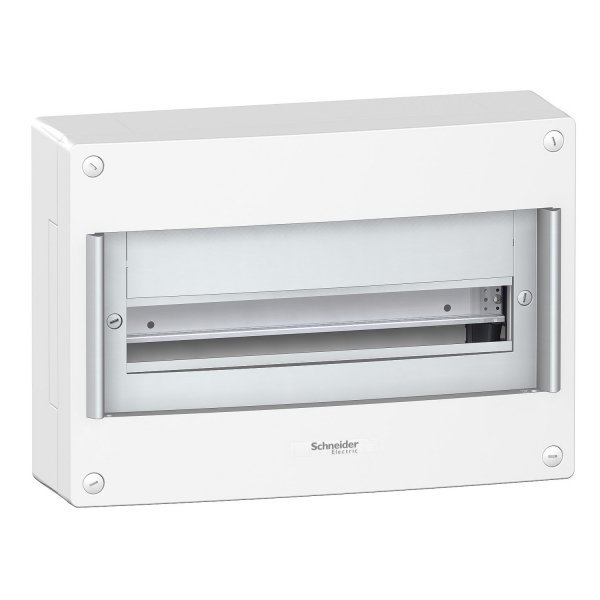 Pragma surface enclosure - IP30 - 1 x 18 modules - without door