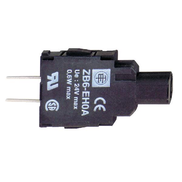 light block with body/fixing collar for neon bulb 120V