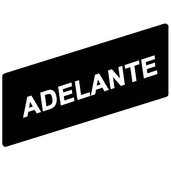 marked legend 8 x 21 mm for legend holder 24 x 48 mm - ADELANTE