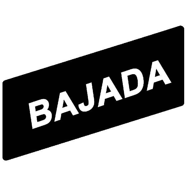 marked legend 8 x 27 mm for legend holder 30 x 40 mm - BAJADA