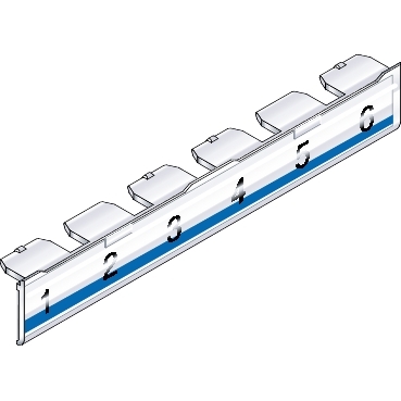 PORTE ETIQUETTES BLEU