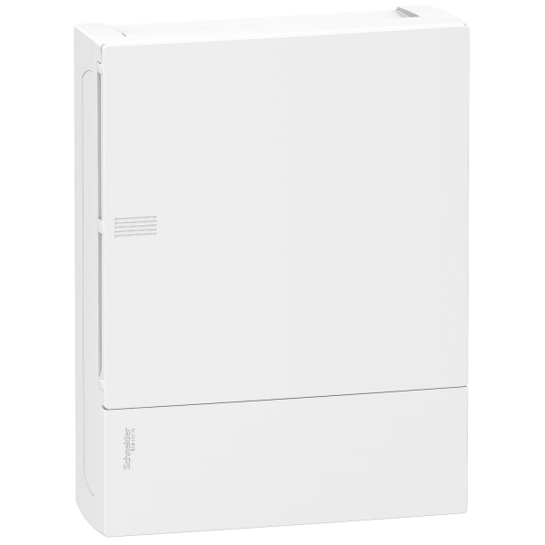 mini Pragma surface enclosure - 2 x 12 modules - plain door