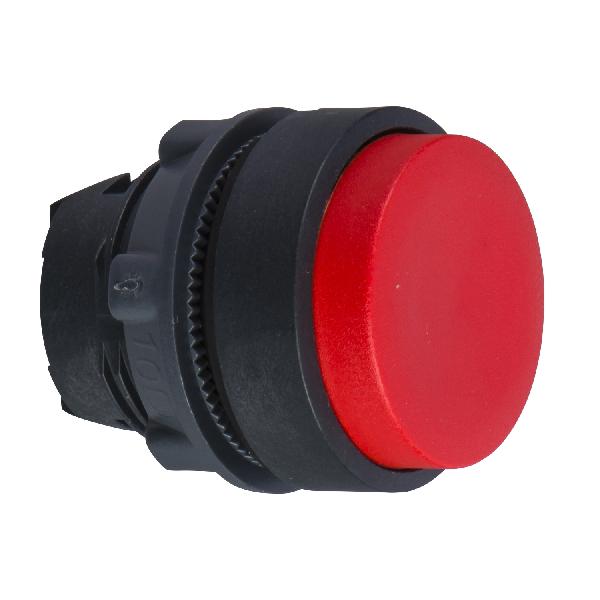 tête bouton-poussoir - Ø 22 - rouge - affleurant - vendu par lot