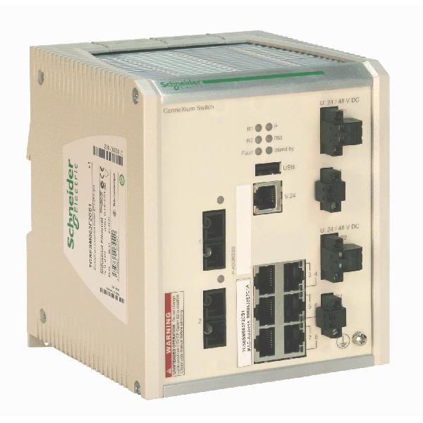 SWITCH ETH RIO 8TX+VERNI