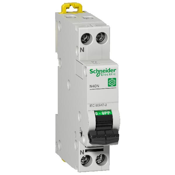 Multi 9 - N40N - MCB - 1P +N - 16A - C - 240V - 10kA
