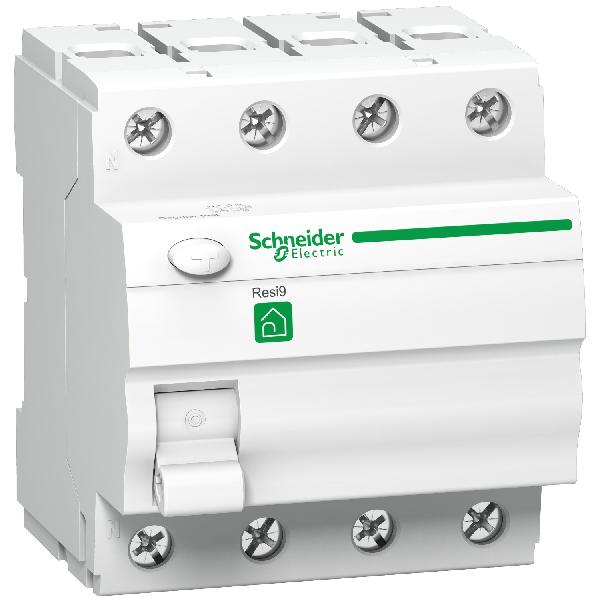 Resi9 Interrupteur différentiel 4P 40A Sensibilité=30 mA Instantané Type A