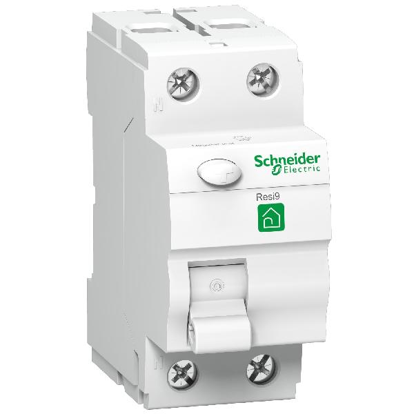 Resi9 Interrupteur différentiel 2P 25A Sensibilité=10 mA Instantané Type A