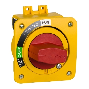 DIRECT ROTARY HANDLE (RED/YELLOW)