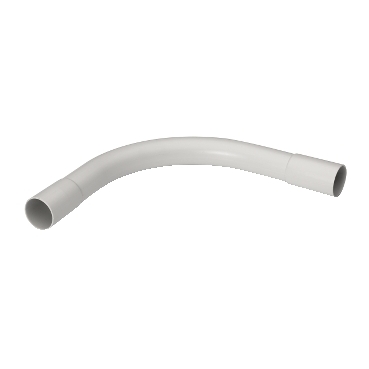 Mureva, coude pour tube GT 3321 - PVC - D=20 mm - Gris - IP40