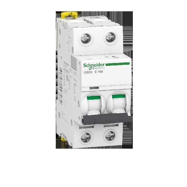 DISJ IC60N 2P 16A C 6000A/10KA