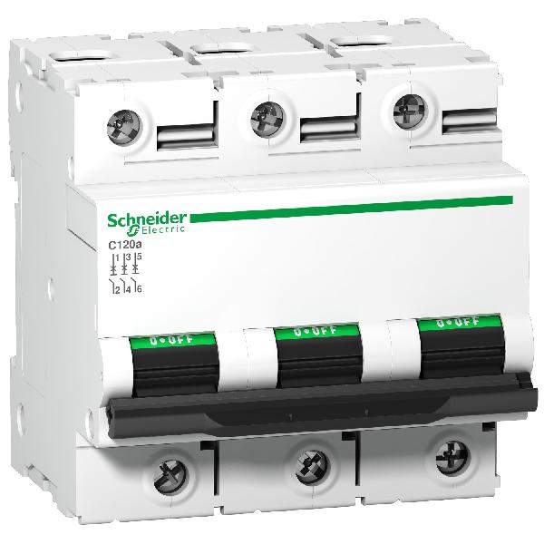 C120a disjoncteur - 3P - 100A - D