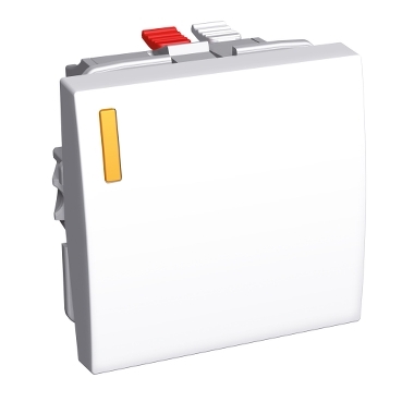Altira - bouton-poussoir LUMIN NO 16 A - blanc polaire
