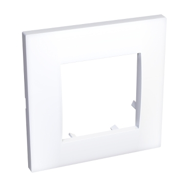 Altira - plaque 1 poste - blanc polaire