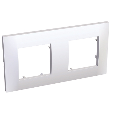 Altira - plaque 2 postes - montage horizontal - entraxe 71mm - b